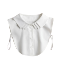 Colarinho falso para mulheres Colarinho removível Colarinho decorativo feminino para suéter blusa vestido Acessório de moda elegante 2