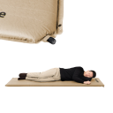 Colchão de camping auto-inflável 200x63x5 cm Colchão dobrável de 5 cm Base automática inflável Equipamento de turismo à prova de água 6