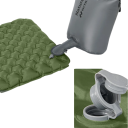 Colchão de camping insuflável ultraleve 186x58x8 cm R-valor 4,6 Colchão dobrado até -20 °C Equipamento de turismo ao ar livre 5