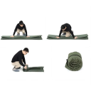 Colchoneta autoinflable para dormir 200x63x5 cm Colchón plegable de camping 5 cm Colchoneta inflable automática Equipo de senderismo impermeable 3