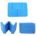Colchoneta de espuma ultraligera plegable para dormir, portátil, para viajes al aire libre, impermeable, para acampar, picnic, espuma a prueba de humedad. 4