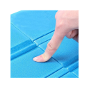 Colchoneta de espuma ultraligera plegable para dormir, portátil, para viajes al aire libre, impermeable, para acampar, picnic, espuma a prueba 7