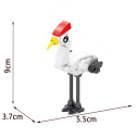 Colecția 30 buc 5.5 x 3.7 x 9 cm Blocuri de construcție micro pentru macarale Mini constructor de insecte și animale Jucărie creativă 3D pentru copii 2