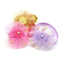 Coleira com flor 30 pcs C881 2