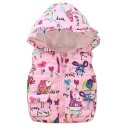 Colete acolchoado para meninas L1903 4