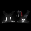 Colete de corrida com bolso para telefone e elementos reflexivos para homens e mulheres adequado para jogging, caminhada e treino 3