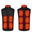 Colete de Inverno Aquecido para Homens 11 Zonas T1167 1