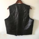 Colete de pele para homem F1187 1