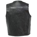 Colete de pele para homem F1187 2