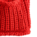 Colete feminino elegante de malha com decote em V e bolsos Colete em uma só cor com fecho de botões Suéter de poliéster confortável em várias cores 4