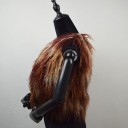 Colete peludo para menina J2489 3