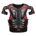 Colete protetor de corpo infantil para motociclismo equipamento de proteção aproximadamente 47 × 32 cm design ergonómico para andar 2
