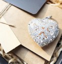 Colgante de corazón para mujer D487 4