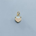 Colgante de corazón para mujer D639 16