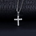 Colgante de cruz de mujer 3