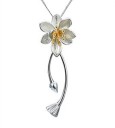 Colgante de mujer con flor J189 2