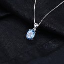 Colgante de mujer con topacio 4