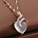 Colgante de mujer en cadena Gota 4