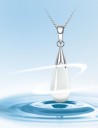 Colgante de mujer en cadena Tear J1220 3