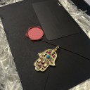 Colgante de mujer Mano de Fátima 3