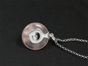 Colgante de plata para mujer con cadena Lotus 5