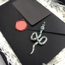 Colgante de serpiente para mujer D837 3