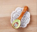 Colher de cerâmica com padrão de fruta 12