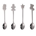 Colheres de Natal 4 pcs 4