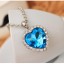 Colier pentru femei BLUE HEART 4