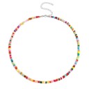 Collana choker con perline da donna 20