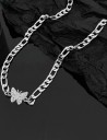 Collana choker da donna con farfalla 5