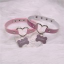 Collana choker da donna con pendente D145 1