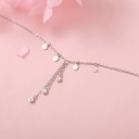 Collana choker da donna con zirconi D408 1
