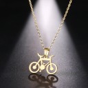 Collana con bicicletta 1