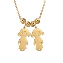 Collana con ciondolo bambini 9