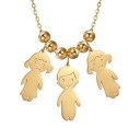 Collana con ciondolo bambini 13