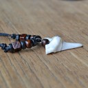 Collana con dente di squalo 5