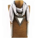 Collana con foulard da donna 20