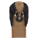 Collana con foulard da donna 7