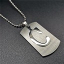 Collana con lettera dell'alfabeto 5