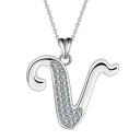 Collana con lettera dell'alfabeto D620 25