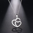 Collana da donna a forma di cuore D196 4