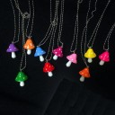 Collana da donna a forma di fungo 1