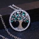 Collana da donna con albero della vita D699 4