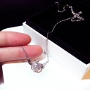 Collana da donna con ali d'angelo D248 4