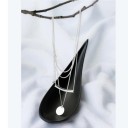 Collana da donna con cerchio e tubicino 3