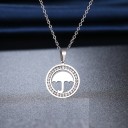 Collana da donna con ciondolo ombrello 4