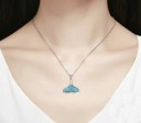 Collana da donna con coda di sirena G592 4