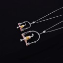 Collana da donna con coniglio D448 3