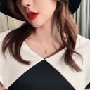 Collana da donna con cristallo D249 4